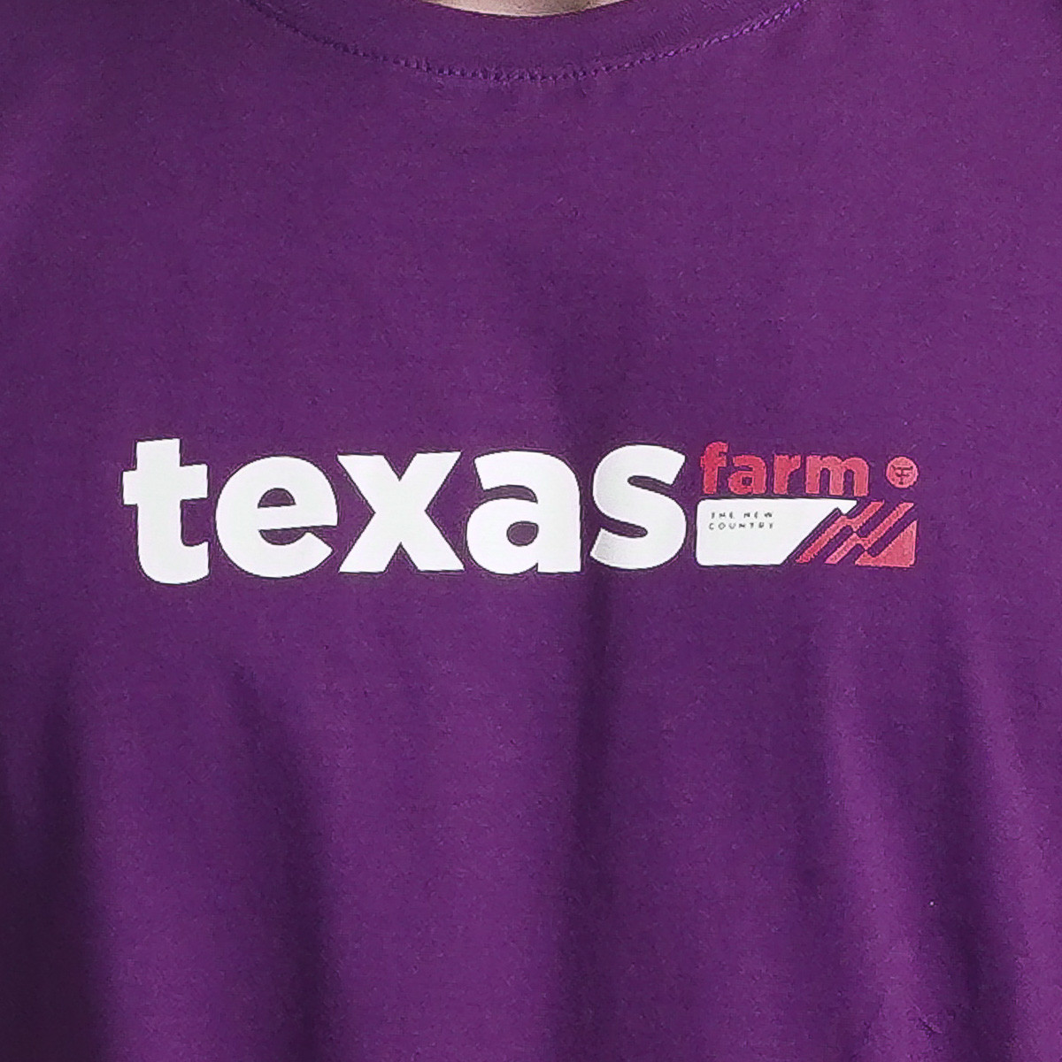 CAMISETA MASCULINA TEXAS FARM - CM458 - ROXO